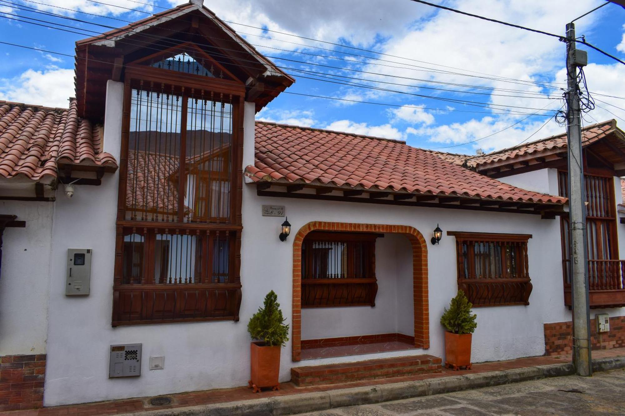 Apartahotel saquenzipá Villa de Leyva Exterior foto